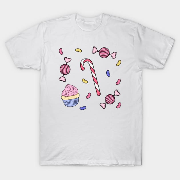 Candy shop T-Shirt by Jasmwills